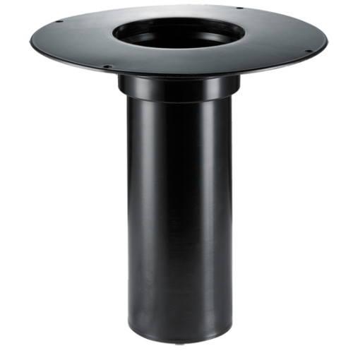 Extension 345 mm/ d 125 mm with PP flange Extension 345 mm/ d 125 mm with PP flange